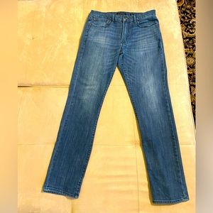 Lucky Brand Straight 121 Slim Jeans RN80318 Mens Size 33/34